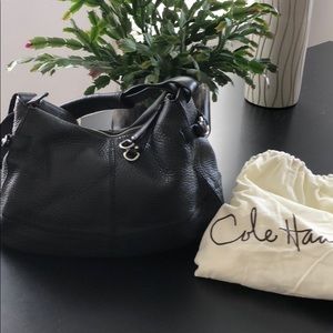 COLE HAAN black leather bag